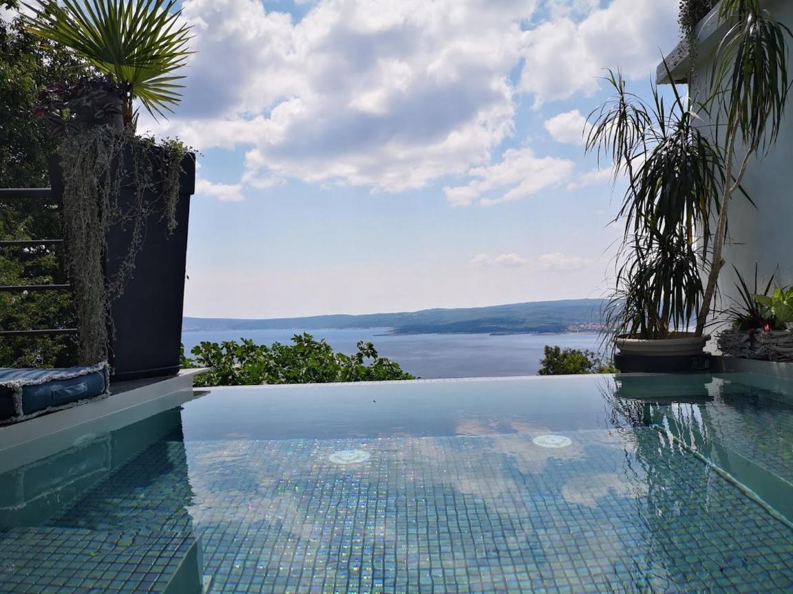 Art Gallery House With A Small Relaxing Pool Crikvenica Luaran gambar